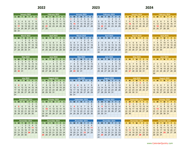 2022-2023-2024 Calendar