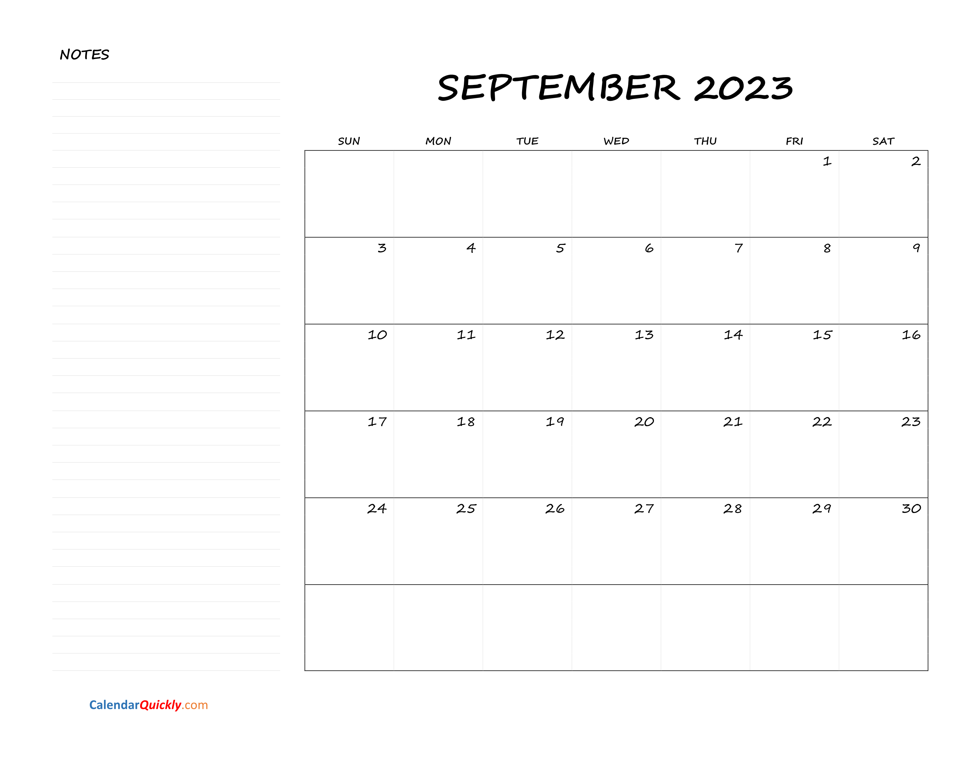 september-blank-calendar-2023-with-notes-calendar-quickly