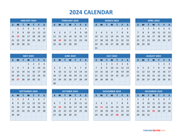 2024 Calendar with Holidays | Calendar Quickly