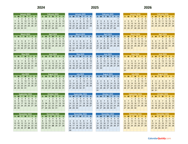 2024-2025-2026 Calendar