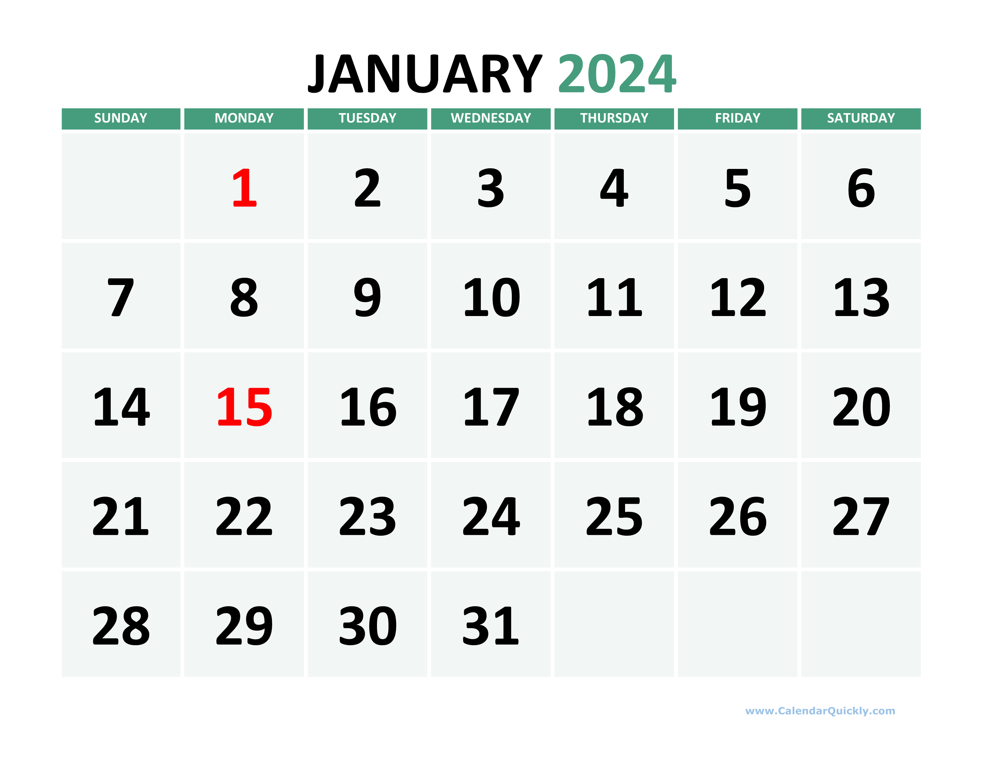2024 monthly calendar pdf free printable templates blank calendar