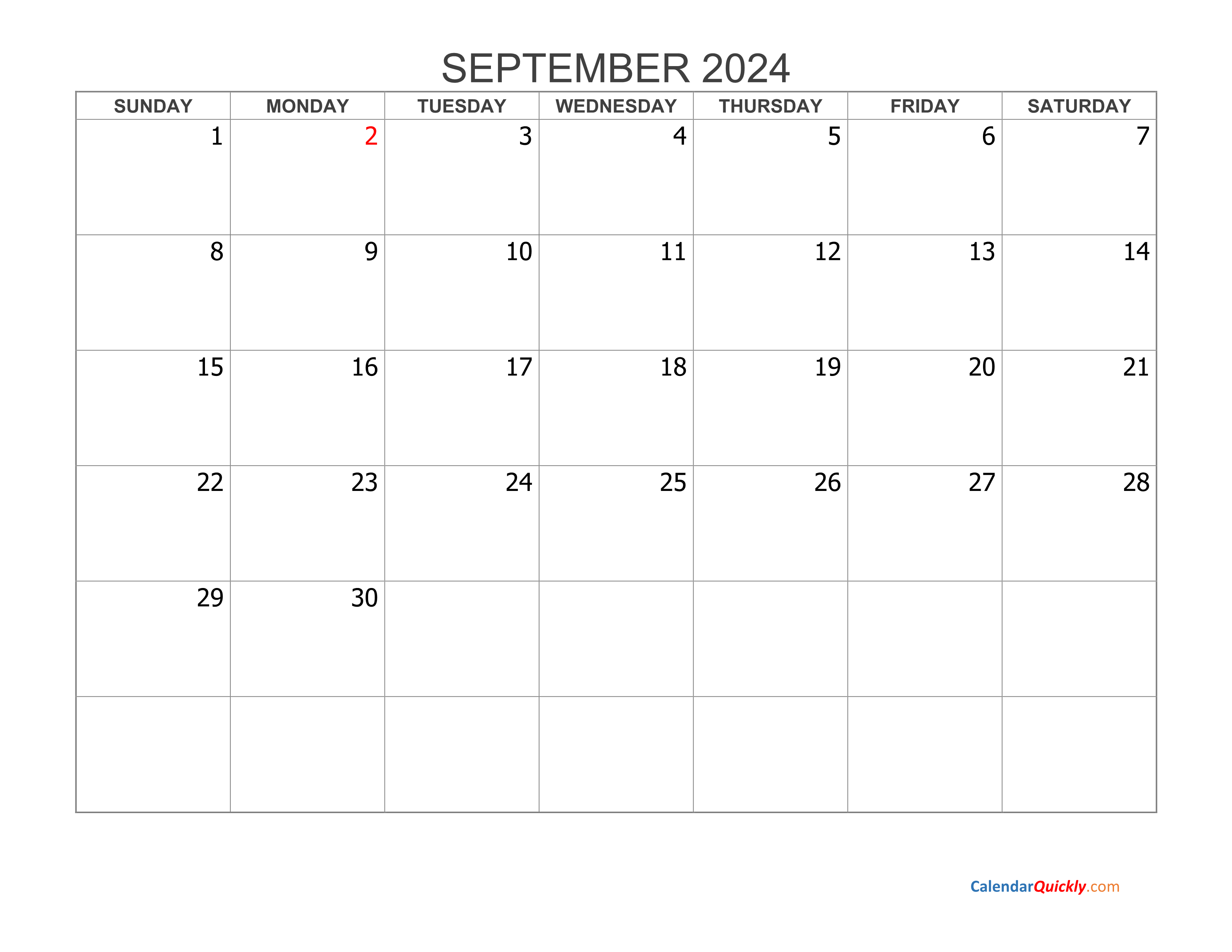 september 2024 printable calendar september 2024 calendar printable